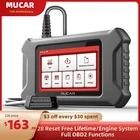 Диагностический сканер MUCAR CS90 с 28 сбросами, пожизненные бесплатные инструменты для автомобильной диагностики, сканер Obd2, чехол для автомобильной диагностики