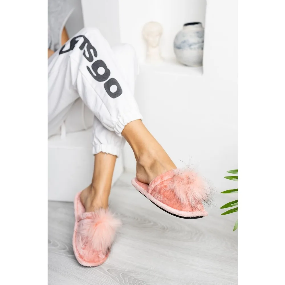 

Bridal Slipper Indoor Slippers Women Warm Shoes Plush Home Slipper Anti Slip House Floor Soft Spring Slides Autumn Winter Shoes