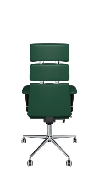 Офисное кресло KULIK SYSTEM PYRAMID Зеленый Компьютерное Облегчение и комфорт для спины 5