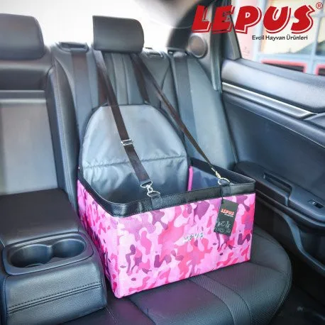 

Pet Car Seat-Burgundy