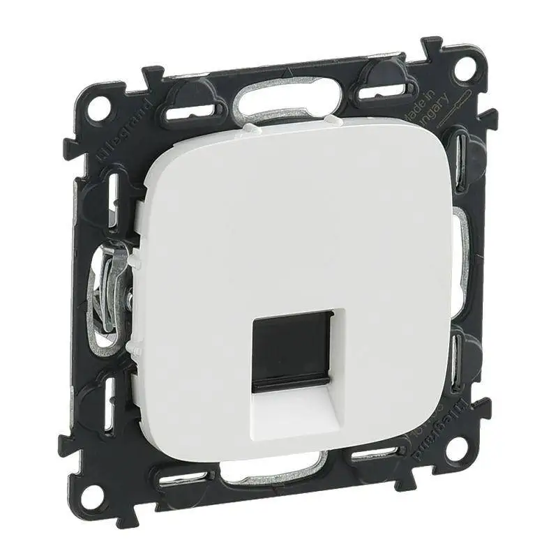 Механизм розетки комп. 1-м Valena Allure RJ45 CAT.5E UTP с лицевой панелью бел. Leg 753740 |