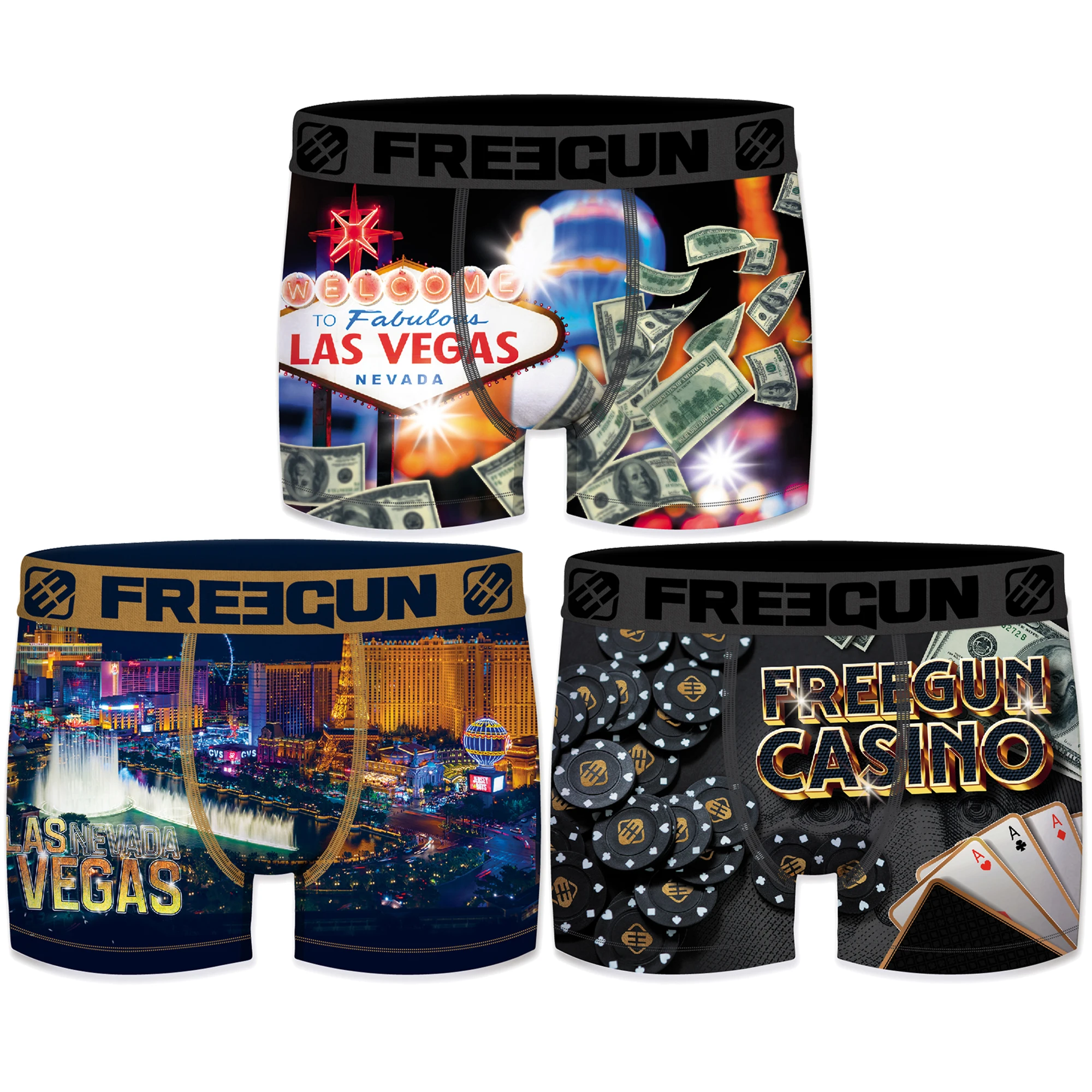 Рисунок 2 - Мужские боксеры FREEGUN Las Vegas
