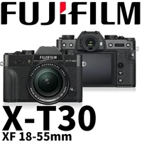 new fujifilm x t30 xt30 mirrorless digital camera with xf18 55mm kit black
