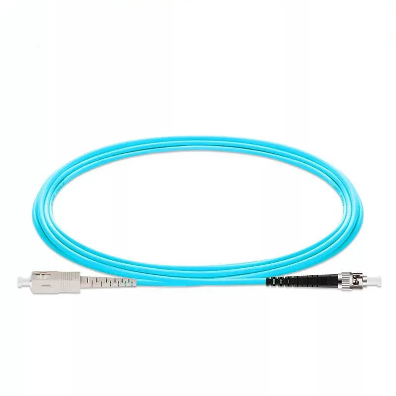 

5PCS/lot SC/UPC-ST/UPC OM3 Fiber Optic Patch Cord 10G 50/125 Fiber Cable Multimode Simplex Optical Jumper