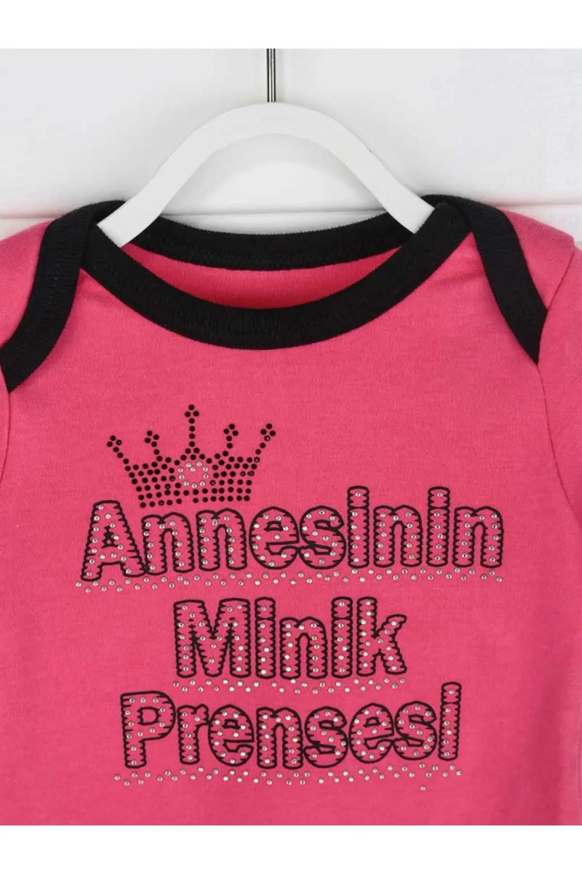

Fuchsia Mother Tiny Princess Baby Girl 3 PCs Set