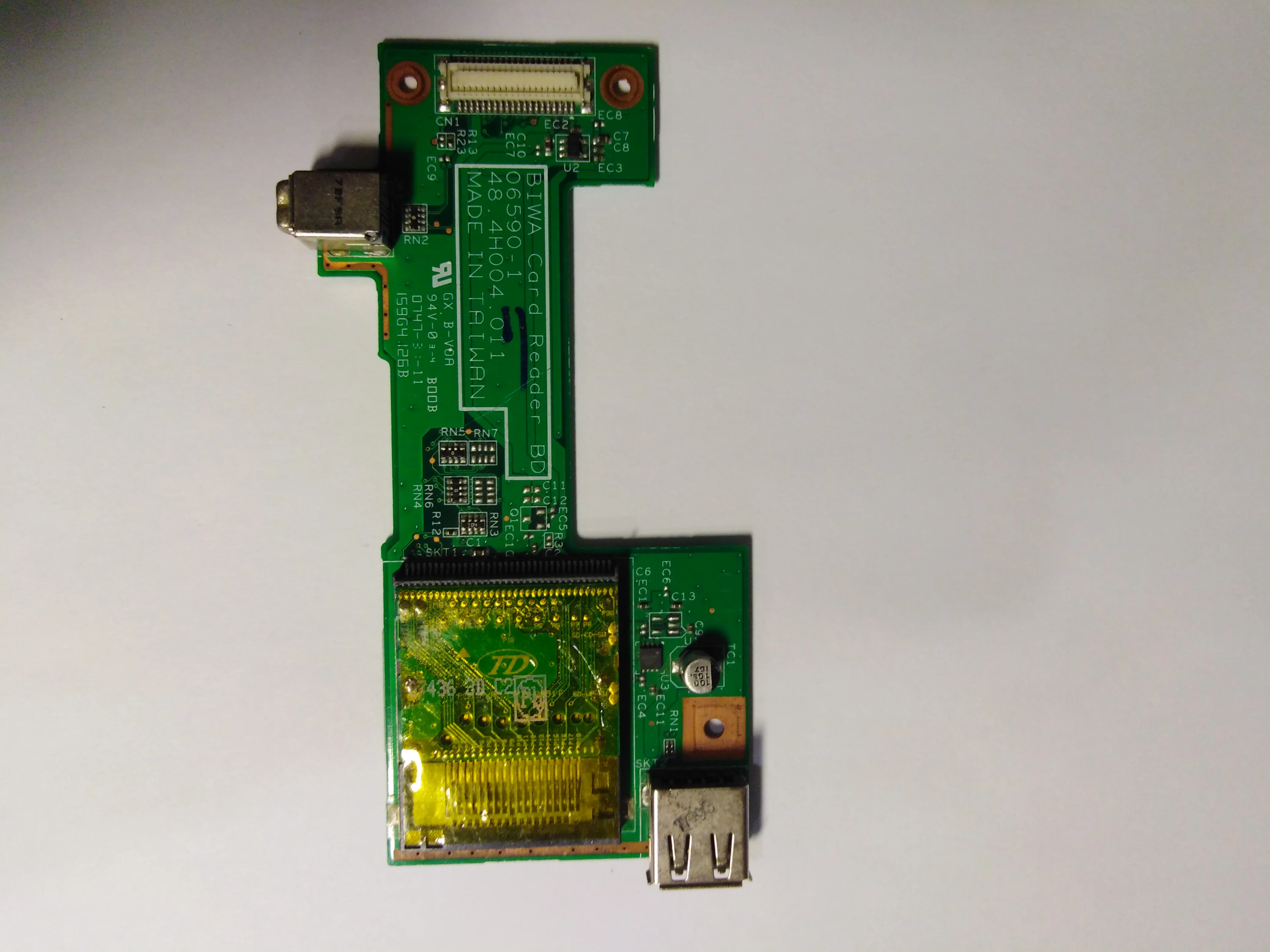 Плата расширения BIWA Card Reader BD 06590-1 для ноутбука Acer Aspire 4620/Extensa 4220/4320Б/У | Компьютеры и