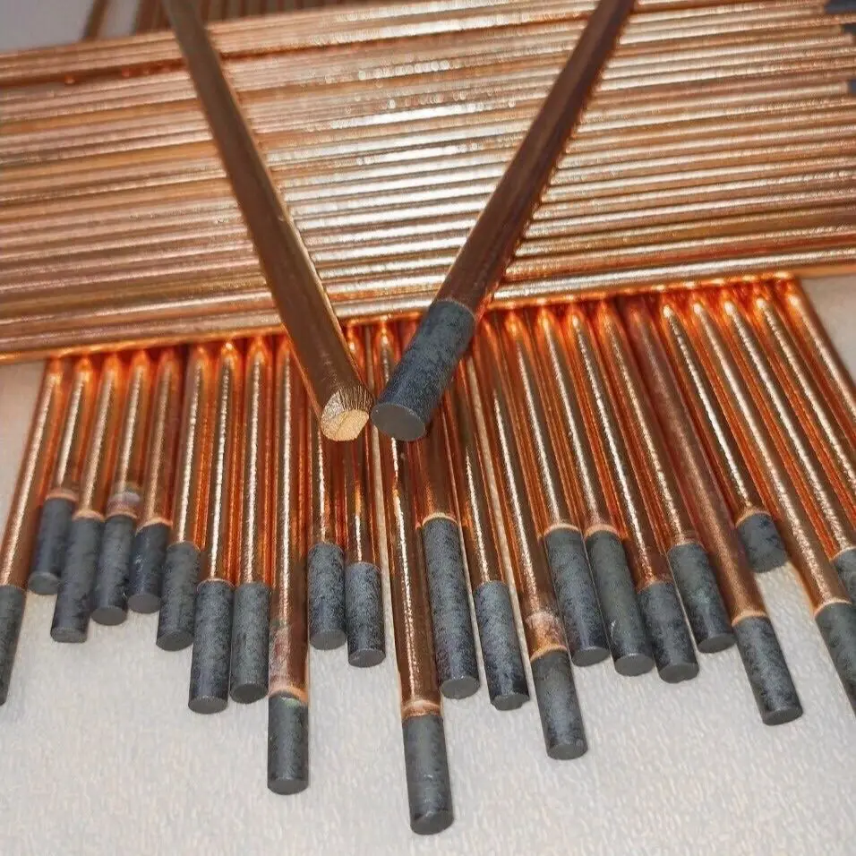 5 PCs Round welding electrodes copper graphite carbon rods spot 3-19mm | Инструменты