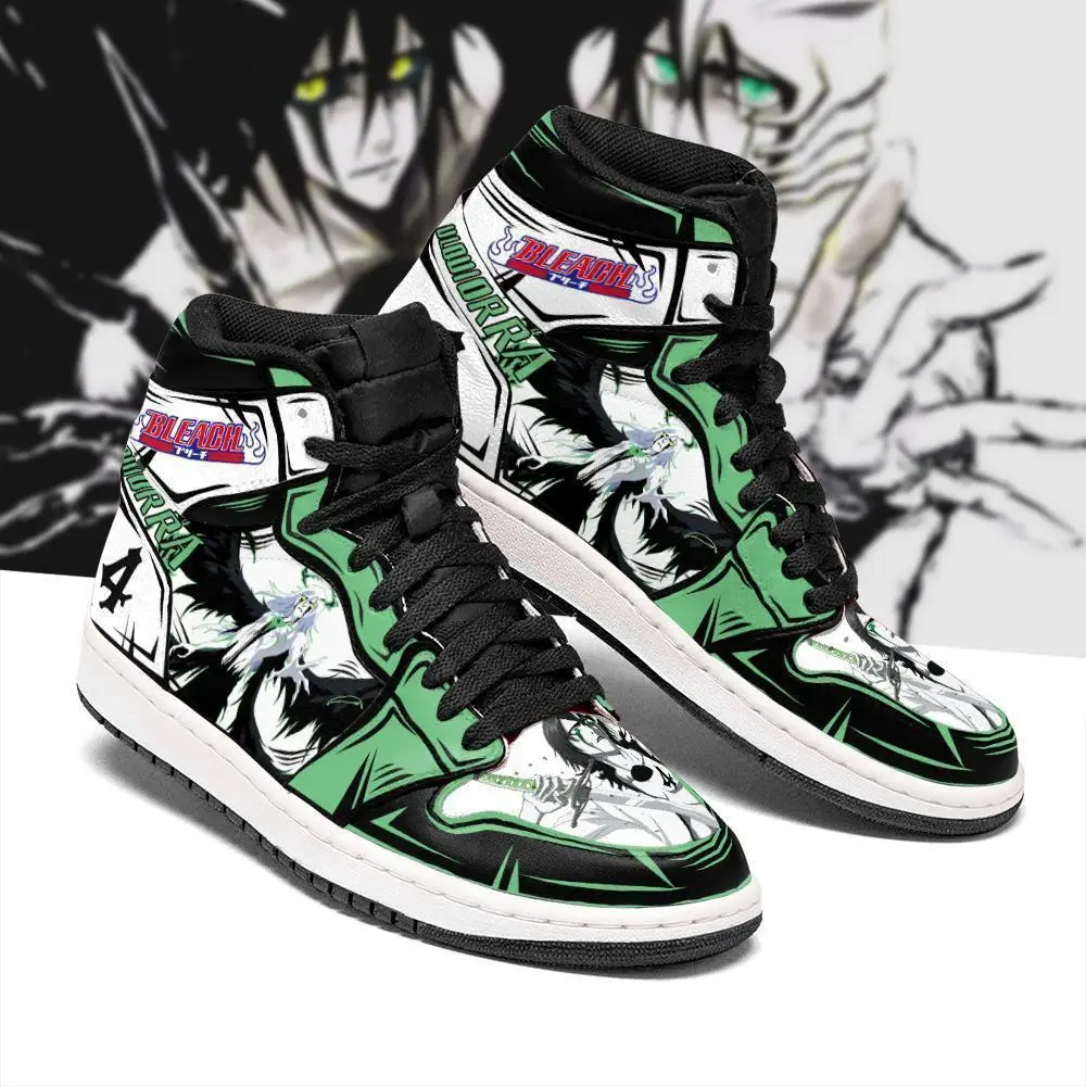 

Ulquiorra Cifer Sneakers Bankai Bleach Anime Shoes Fan Gift Idea MN05