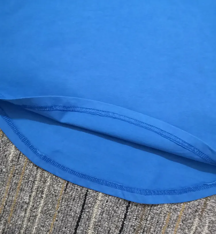 Мужская футболка увеличенная модель футболки в стиле хип-хоп с поврежденным