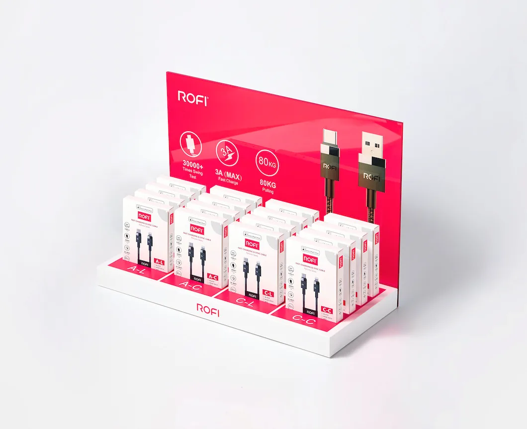 MFI Кабель для Apple iPhone ROFI C48 8-pin Lightning adapter and USB-A Type-A (Серия Perfume) Черный | Электроника