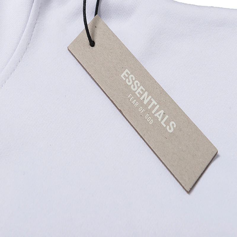 

High-Street Thick Fabric Reflective Hoodies Essentials Pullovers Men Women 1:1 High-Quality Top Tee Oversized Kanye West Hoody