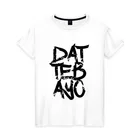 Женская футболка хлопок DATTEBAYO NARUTO