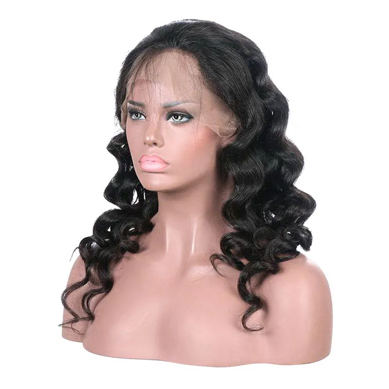 

Brazilian Loose Wave Lace Front Wig For Women 13x4 Human Hair Wigs Pre-plucked Lace Frontal Loose Wave Wig with Baby Hair