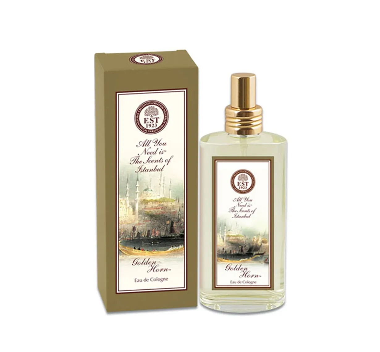 

STUNNING WITH ITS WONDERFUL SMELL Eyüp Sabri Tuncer Golden Horn 150 ml Eau De Cologne - Glass Bottle FREE SHIPPING