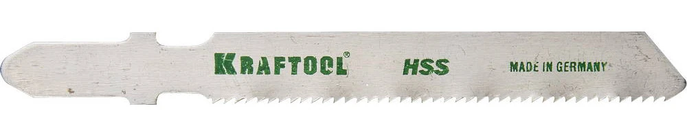 Полотна KRAFTOOL T118A для эл/лобзика HSS по металлу (1 5-2мм) EU-хвост. шаг 1 2мм 50мм 2шт |