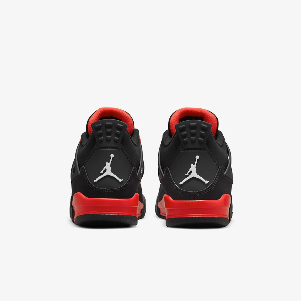 Оригинальные баскетбольные ботинки Nike Air Jordan 4 в стиле ретро Красный Гром (PS) для
