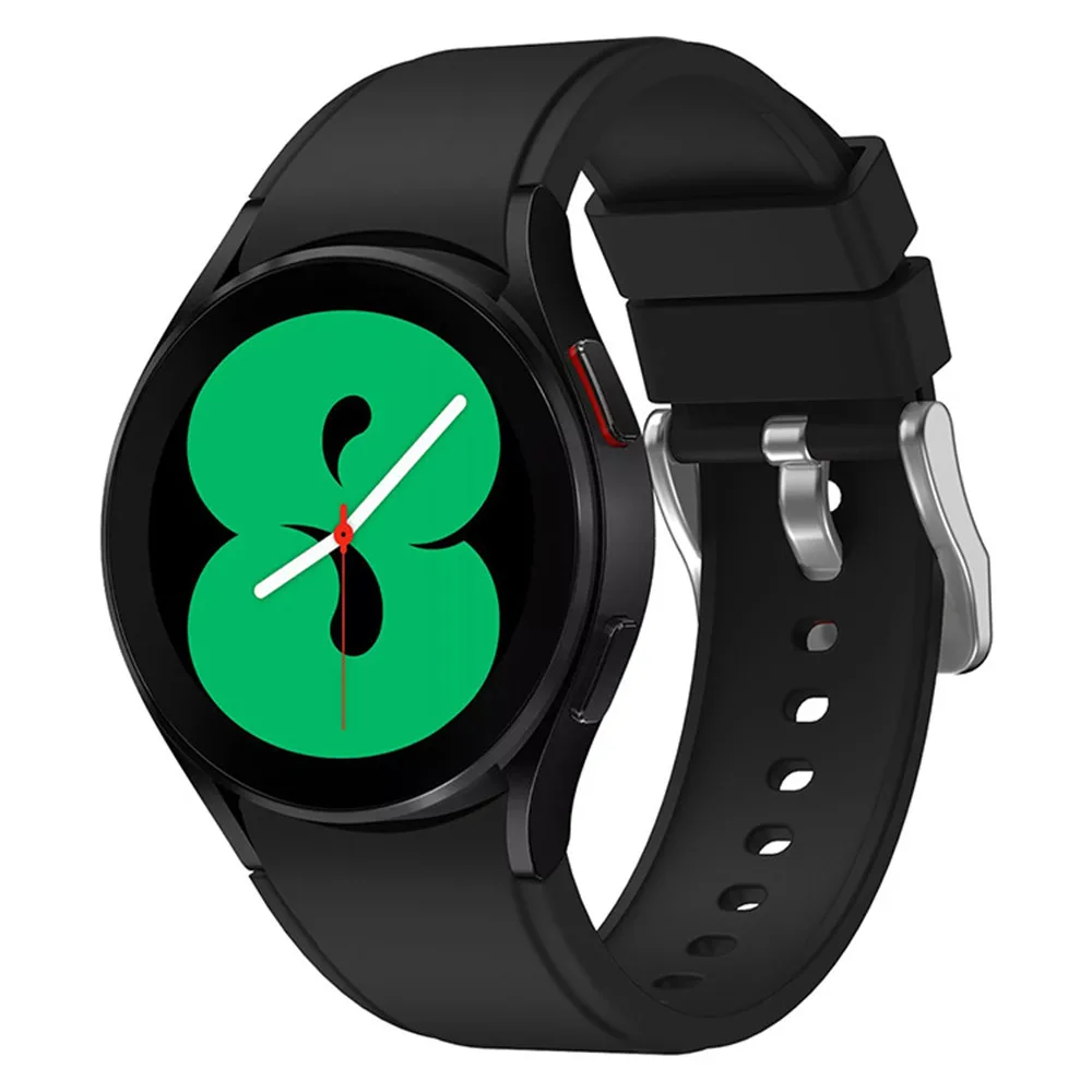 Ремешок силиконовый для Samsung Galaxy Watch 4 44 мм 40 быстросъемный браслет Classic 46 42 20 |