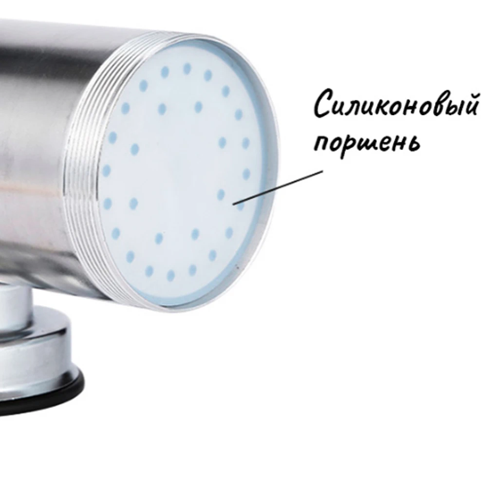 Шприц колбасный наполнитель MASTER FENG 2 5 кг горизонтальный нержавеющая сталь | Дом и