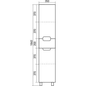 Pencil mixline Prometheus 35 (2190305187723) For bathroom Vanities Fixture Home Improvement | Обустройство дома