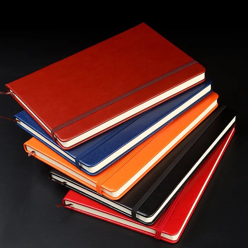 

Hardcover Bandage Notebook A5 Journal Books PU Colorful Bandage Diary Notepad Business Office and Student Stationery Supplies