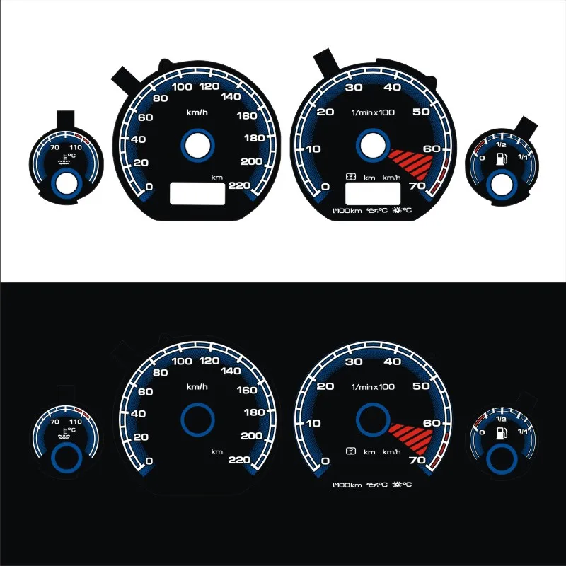 Тире Фирменная Новинка EL светящийся измерительный датчик для снятия показаний