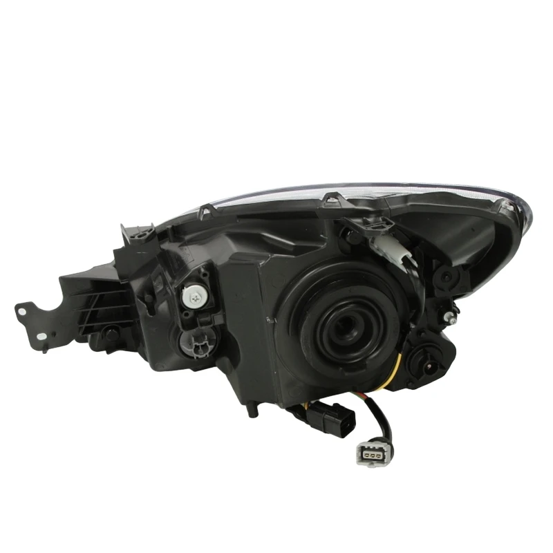 Фара правая черная подходит для MITSUBISHI LANCER 2003 2004 2005 2006 2007 фара пассажирская сторона