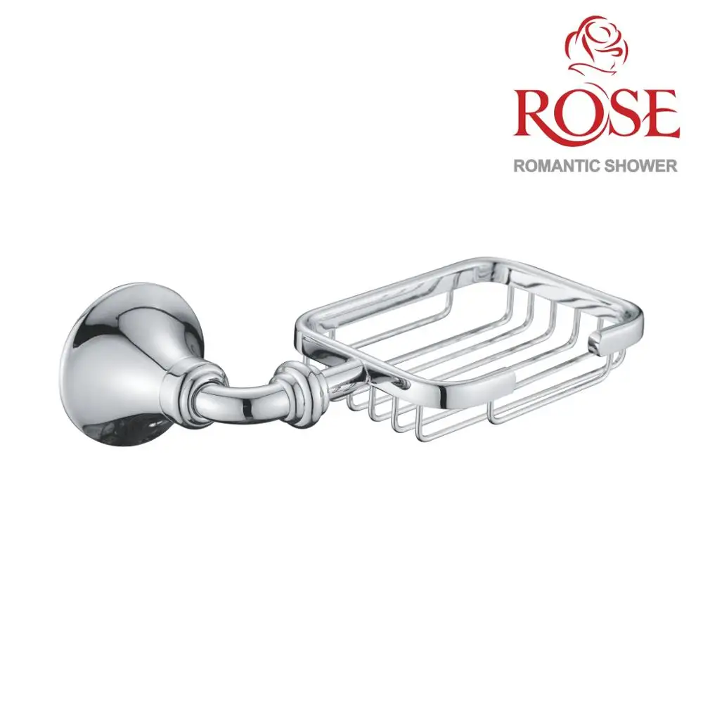 ROSE Мыльница настенная мыльница из латуни на стену хромированный держатель для