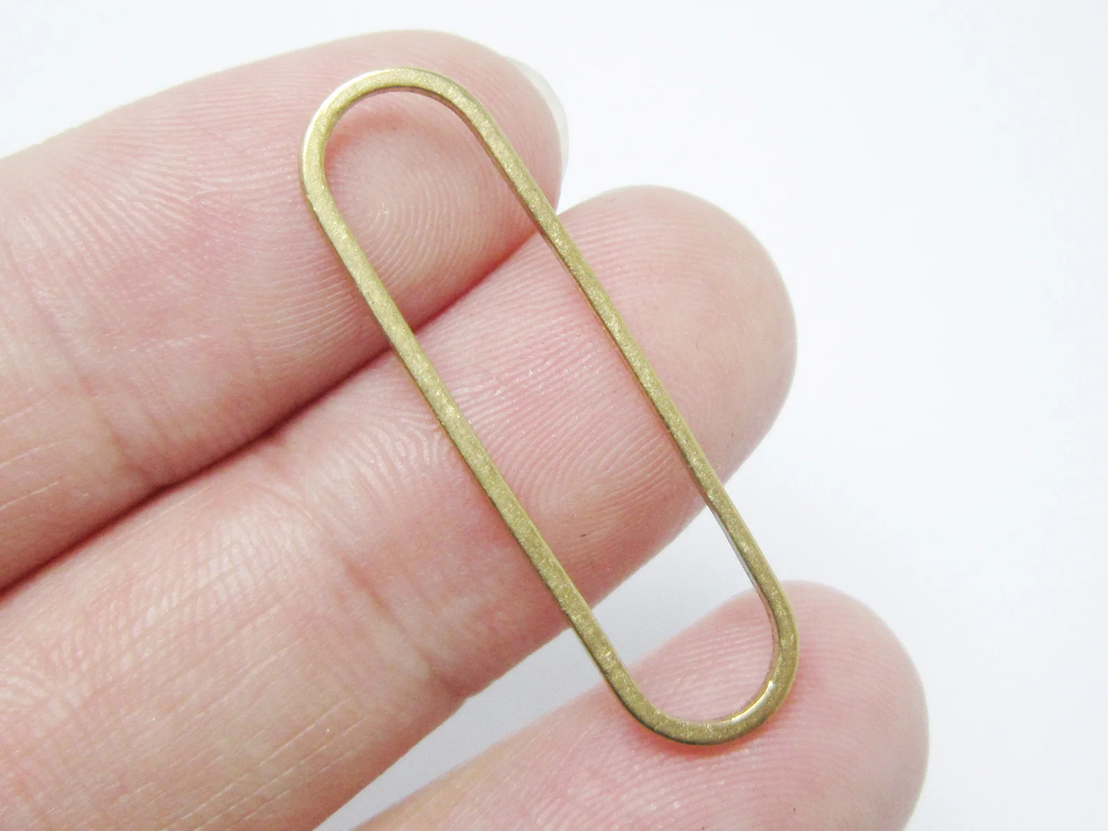 30 шт латунные серьги очаровательные 33x9 4x1 мм Длинные овальные круглые