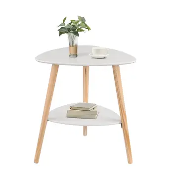 1PC White 50x40x55cm Side Table 1