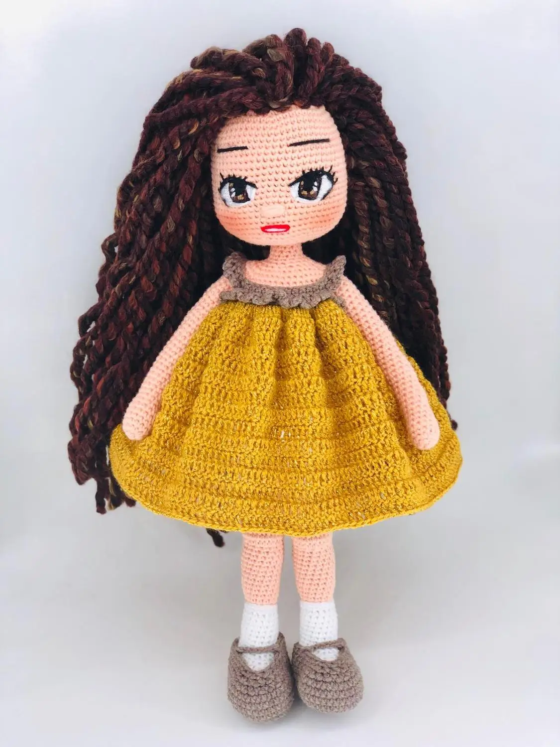 Амигуруми органические вязаная игрушка для маленьких девочек|Куклы| |