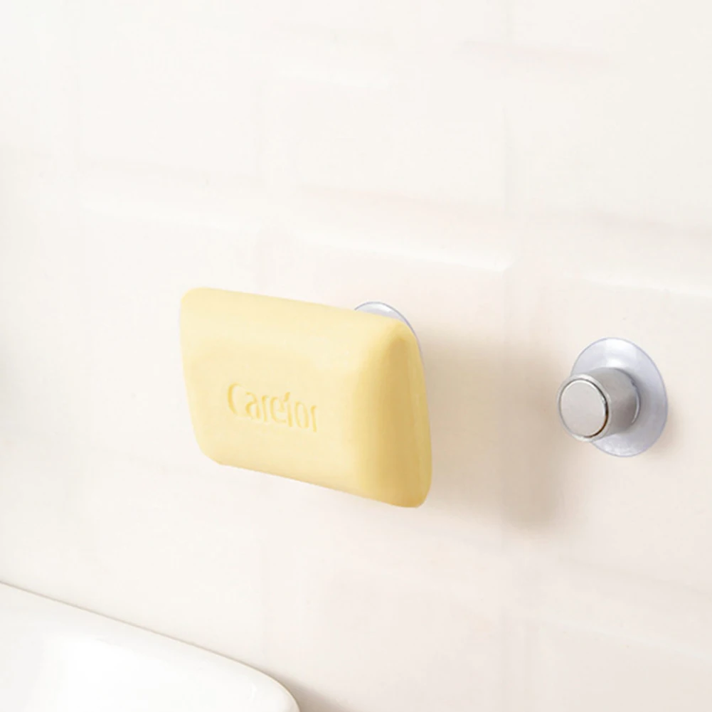 Магнитный держатель для мыла вешалка вакуумного на присоске сушилка полотенец