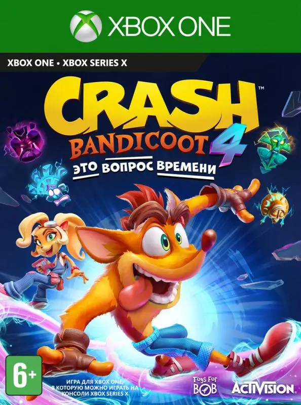 Игра Crash Bandicoot 4: Это Вопрос Времени (It’s About Time) Русская Версия (Xbox One/Series X) |
