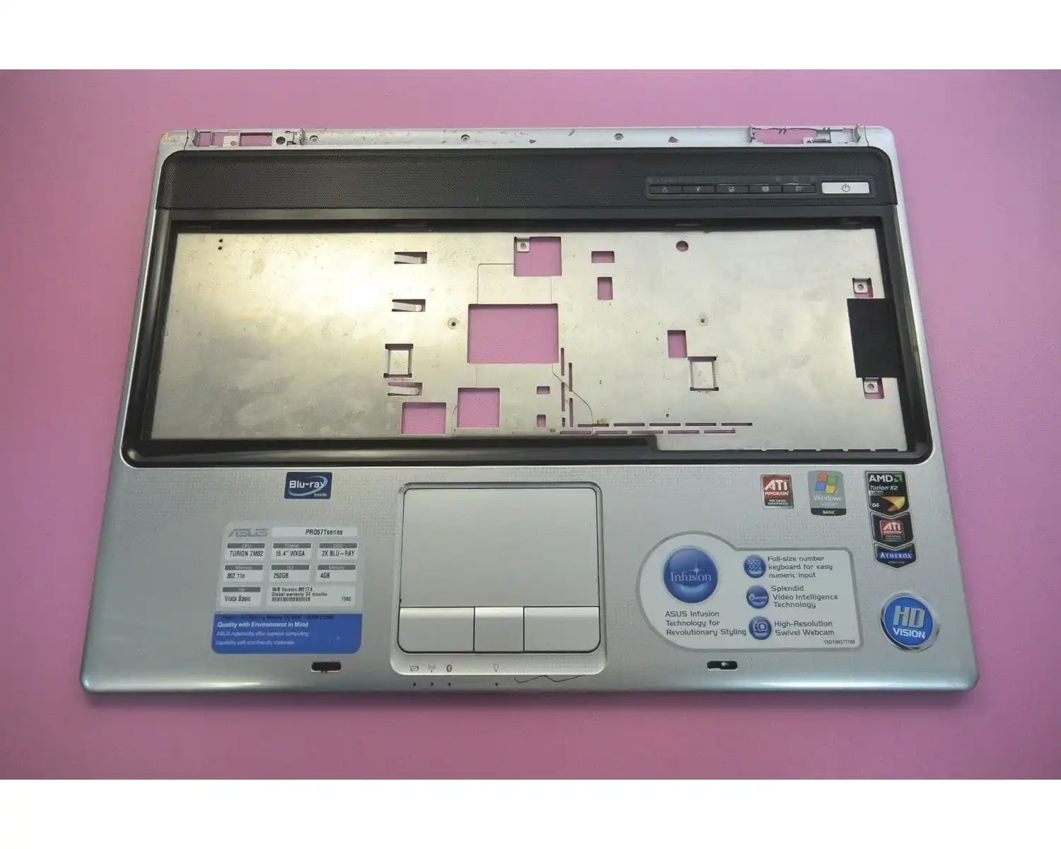 Asus Pro57T Pro57TA Pro57S Pro57SN X56T M51 Крышка Палмрест Тачпад без клавиатуры|Рамки для