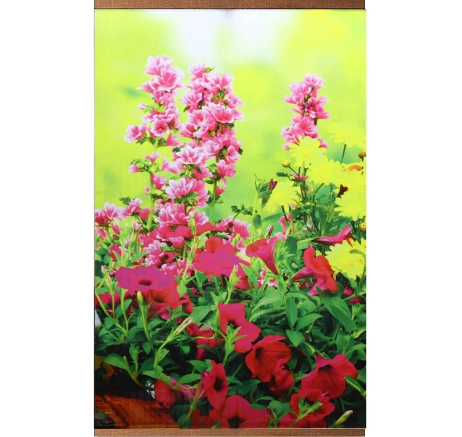 Инфракрасный настенный гибкий обогреватель &quotЦветы&quot картина | Бытовая техника