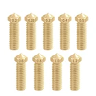 5 шт.лот New Volcano 3D принтер полностью металлический латунный E3D 1,75 мм удлиненный экструдер сопло 0,40,60,81,01,2 мм для Sidewinder X1