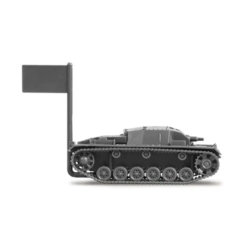 National team model German штурмовое gun StuG-III Ausf B Zvezda 6155 scale 1/100 military miniature plastic models |