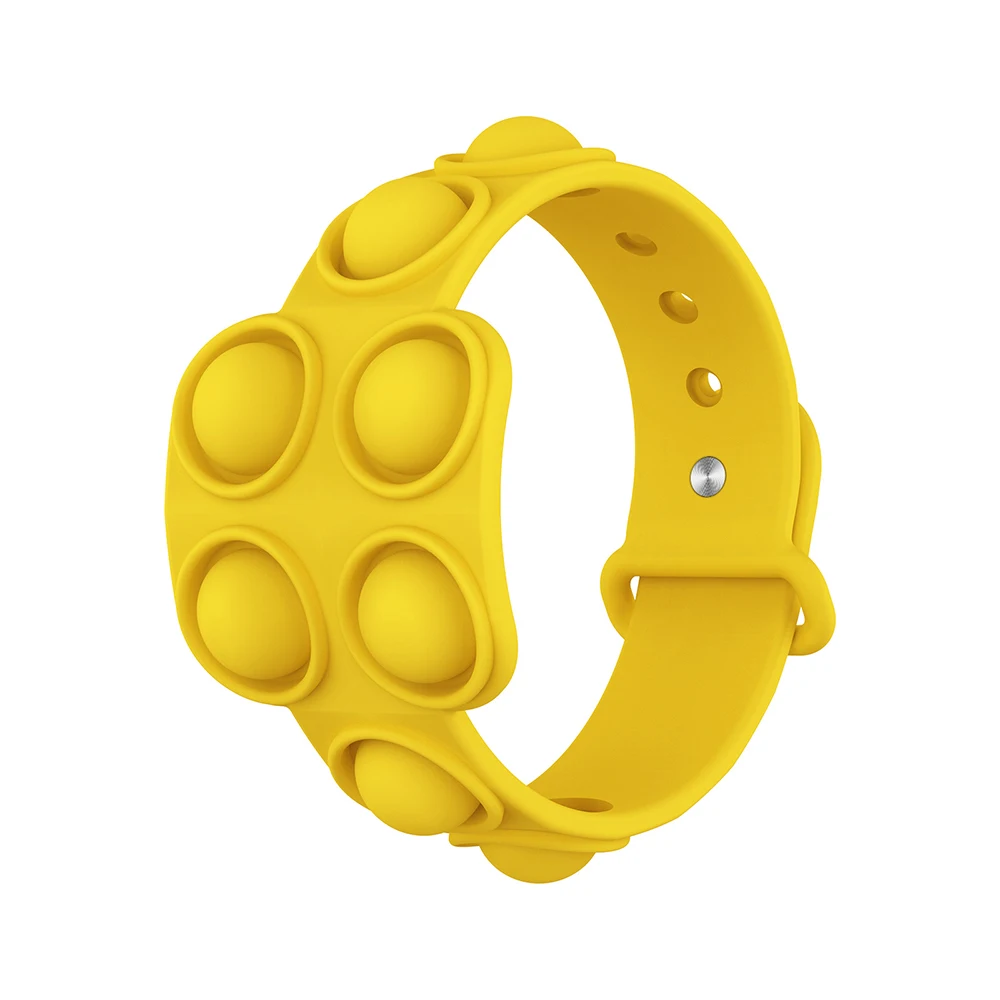 

Anti Stress Toys Finger Wristband Colorful Rodent Pioneer Watch Strap Toys Stress Reliever Toys For Children And Adults