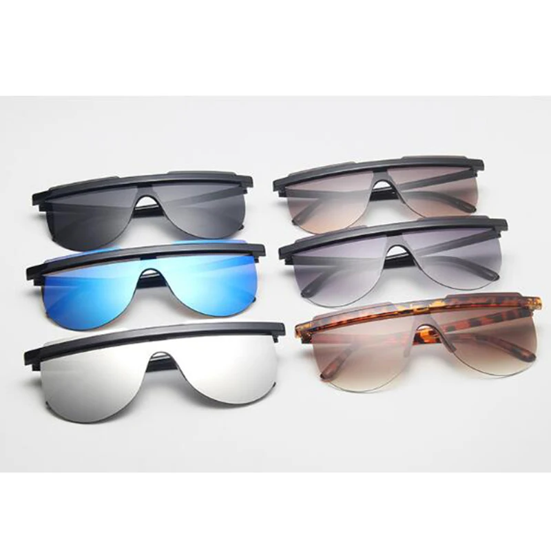 Солнцезащитные очки без оправы для мужчин и женщин шикарные брендовые модные