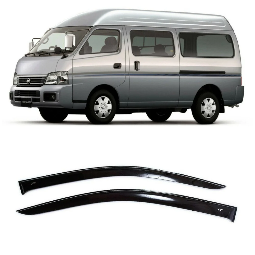 Дефлекторы окон Cobra Tuning N13001 на авто Nissan Caravan (E25) 2001 2012 2 шт./комп. ветровики от дождя