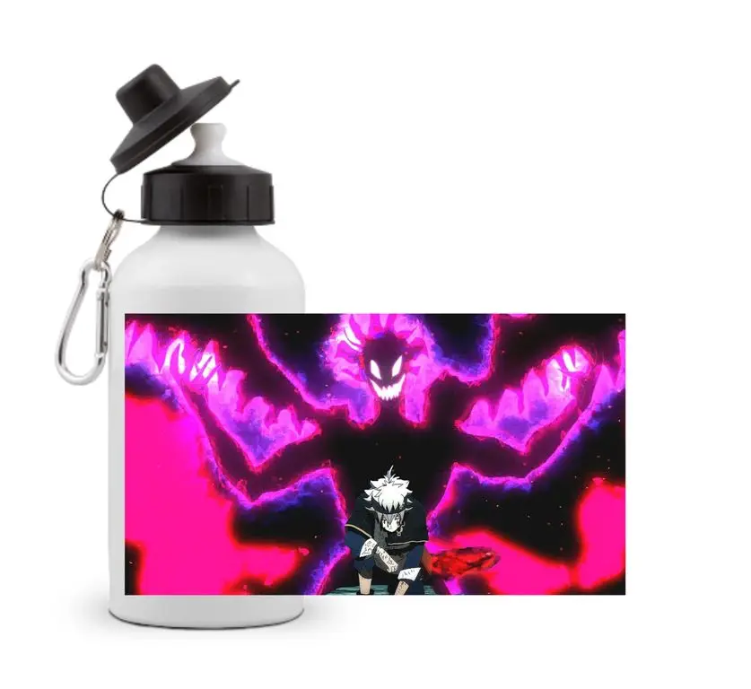 Спортивная бутылка Черный Клевер Black Clover №18|Бутылки для воды| |