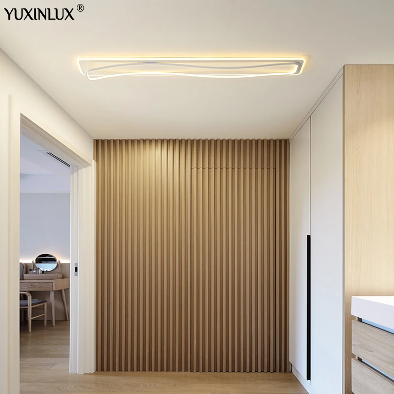 

Square Round Led Ceiling Light White Gold Lamps For Living Dining Room Study Corridor Aisle Foyer Modern Minimalist Fixture Deco