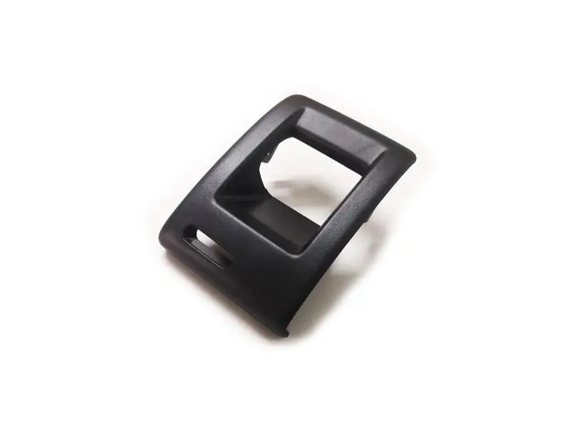 

Black Rear Seat Backrest Lock Trim Panel Cover Left Side For VW Passat B6 / CC