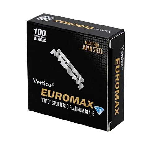 

Euromax Broken Razor 100 pcs Japan Steel Platinum Blade