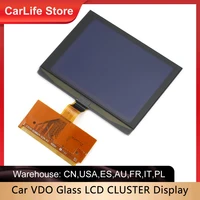 automobile car vdo glass lcd cluster display screen with flex connector and display driver car accesssories for audi a3a4a6