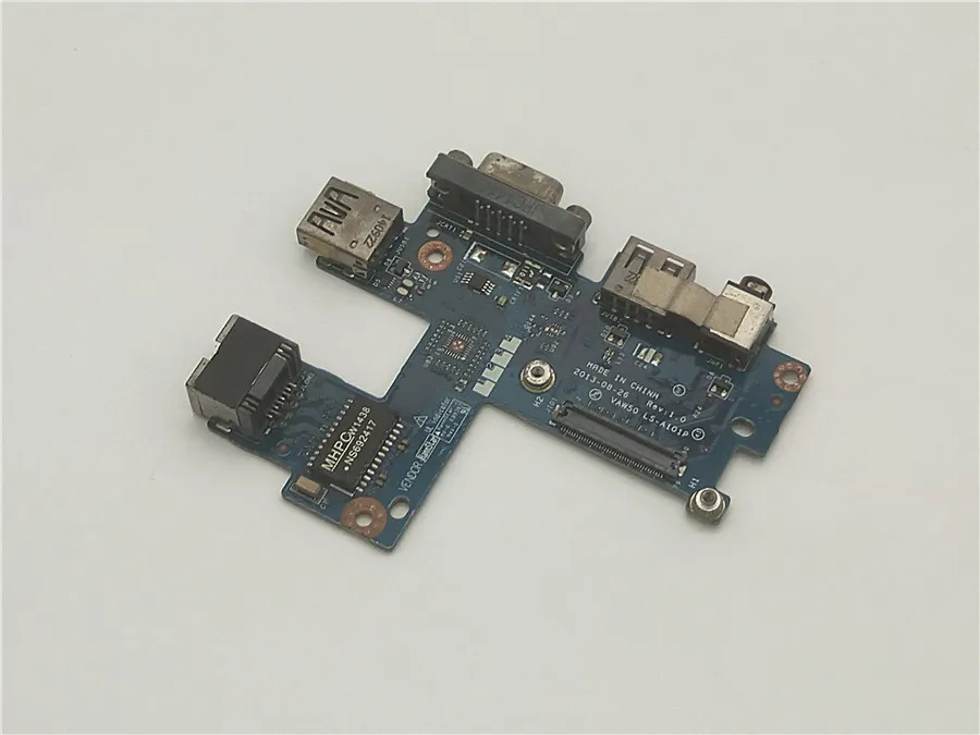 Используется для Dell широта E5540 VGA USB сетевой аудио порт IO доска LS A101P 09WMHY|Сумки и