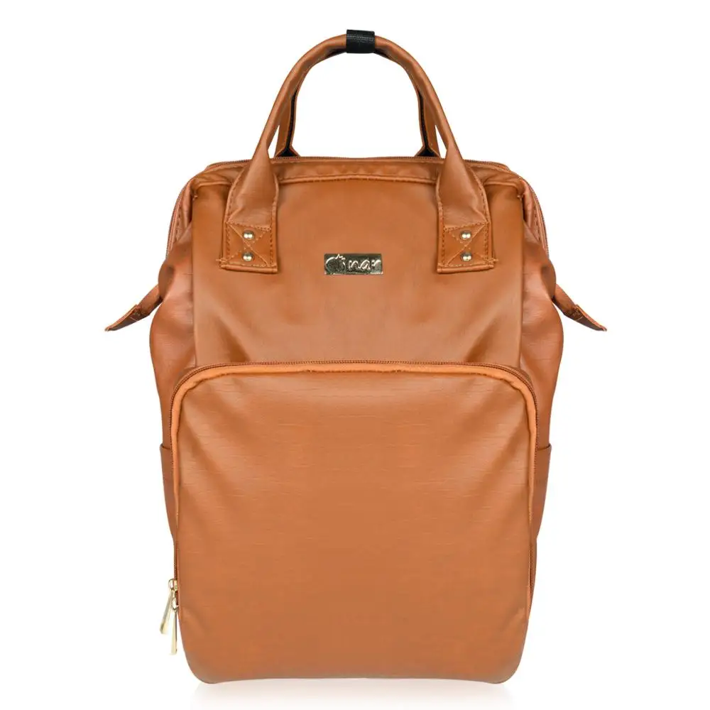 Сумка для детских подгузников-органайзер-искусственная кожа-черная | Мать и