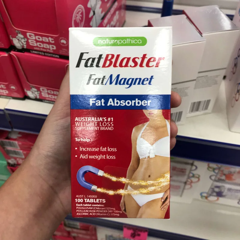 

Australia Fatblaster Fatmagnet Fat Absorber Healthy Weight Loss Calorie Control Hunger Diet 100 Tablets Body Shaping Pills