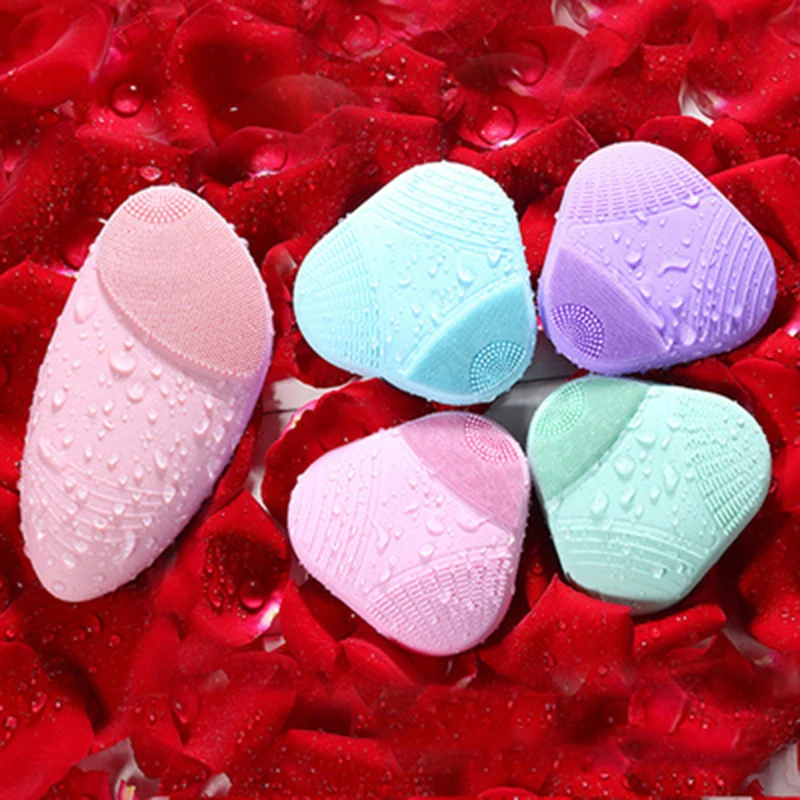 

Face Massage Silicone Electric Cleanser Face Cleansing Brush Electric Facial Cleanser Cleansing Skin Deep Washing Brush