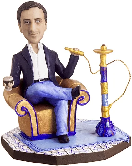 Подарок для друга Кальянщик 20см.|Статуэтки и миниатюры| |