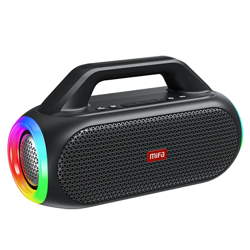 Mifa WildBox Bluetooth динамик 60 Вт Bluetooth 5.0 беспроводной динамик s громкий с технологией BassUp IPX7 водонепроницаемый уличный динамик - изображение